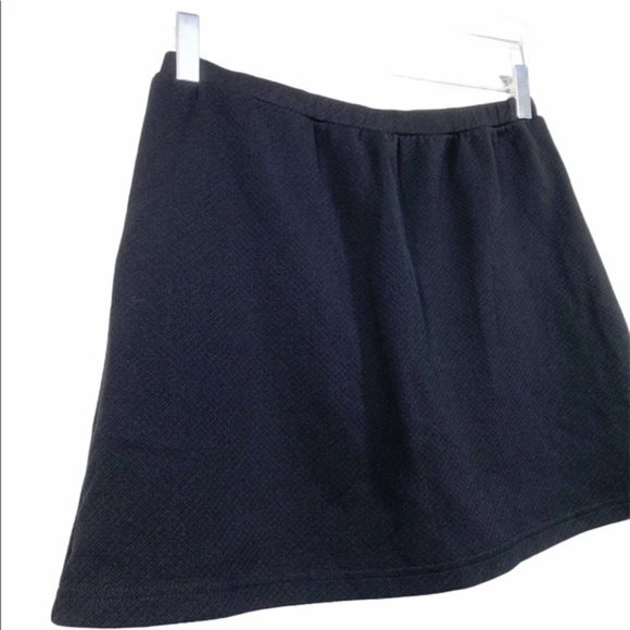 IZOD black vintage textured tennis skirt skort Size SMALL pickleball tennis golf - Picture 2 of 6